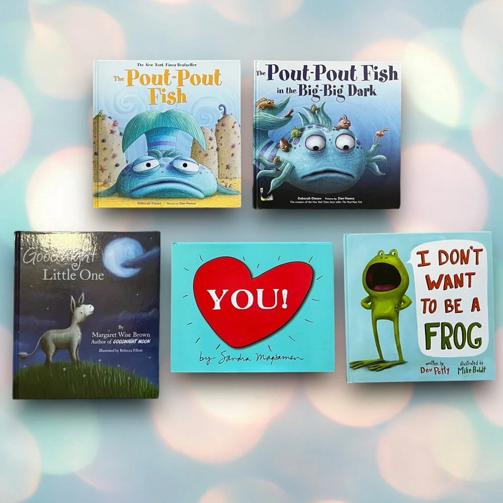 Lot Of 5 Hardcover Children’s Books - Picture 1 of 1